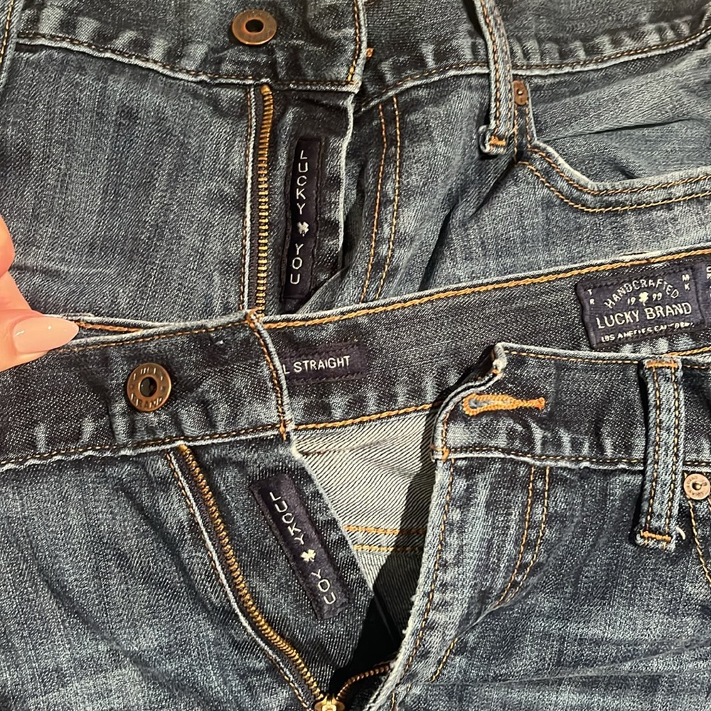 BUNDLE 2 pairs of men’s lucky brand jeans